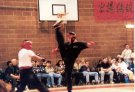 On the way to winning the British Kung Fu Heavyweight title